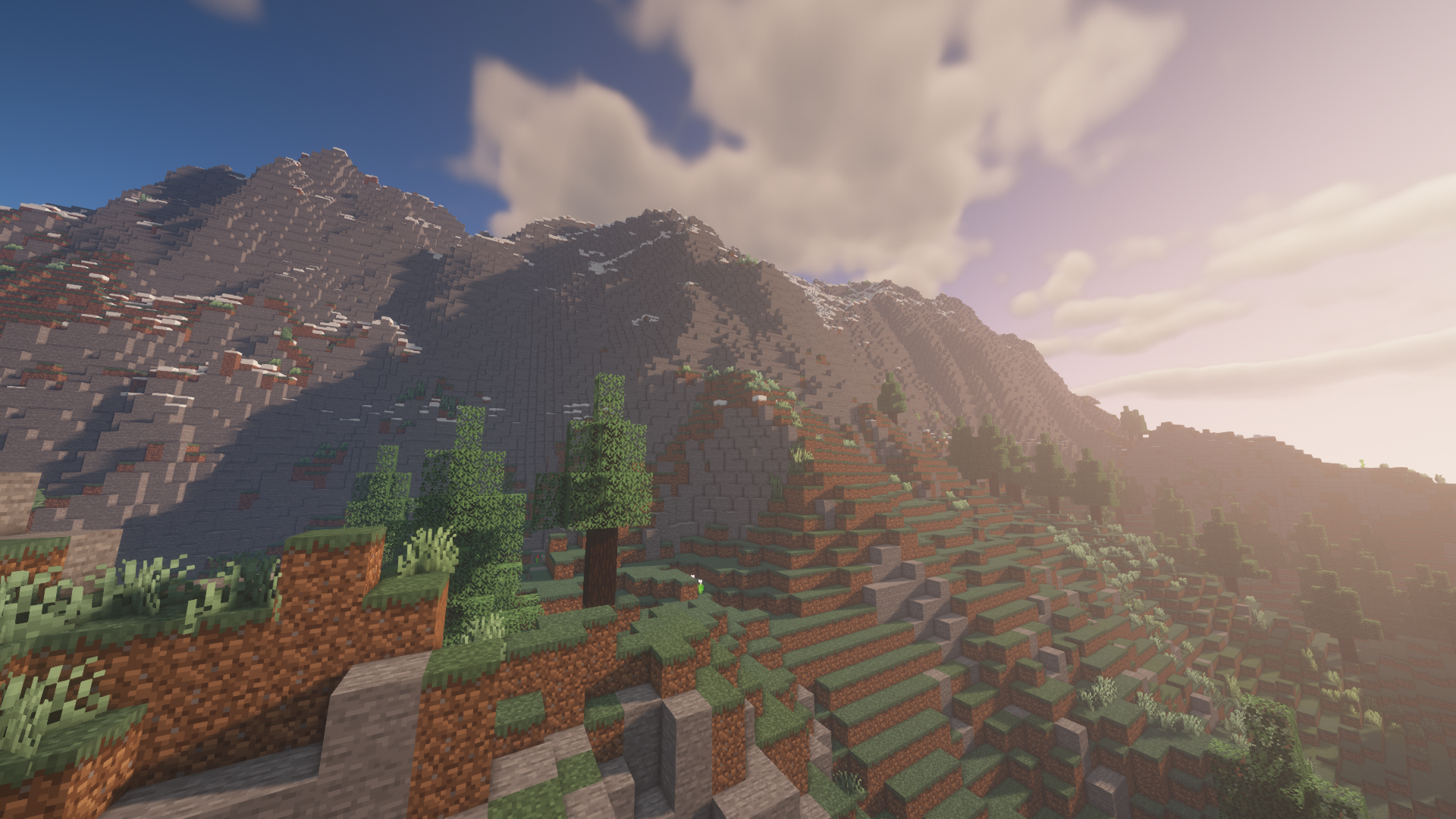 Mountain in Minecraft